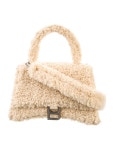 Balenciaga Faux Fur Hourglass Small 2023 - Neutrals Handle Bags, Handbags - BAL305007 | The RealReal Faux Fur Hourglass Small 2023
