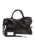 Balenciaga Leather Motocross Classic City - Black Handle Bags, Handbags - BAL310001 | The RealReal Leather Motocross Classic City