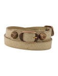 Balenciaga Leather Area Giant Wrap Bracelet - Wrap, Bracelets - BAL394007 | The RealReal