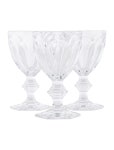 Baccarat Set of 3 Harcourt 1841 Water Goblets - Clear, 3 pieces... BCC42169 | The RealReal Set of 3 Harcourt 1841 Water Goblets