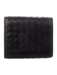 Bottega Veneta Intrecciato Weave Leather Bifold Wallet - Blue Wallets, Accessories - BOT192001 | The RealReal Intrecciato Weave... 
