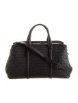 보테가베데스타 | Bottega Veneta Intrecciato Handle Bag - Black Handle Bags, Handbags - BOT210436 | The RealReal Intrecciato Handle Bag