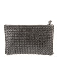 Bottega Veneta Intrecciato Clutch - Grey Clutches, Handbags - BOT230046 | The RealReal Intrecciato Clutch