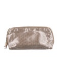 Bottega Veneta Intrecciato Cosmetic Bag - Gold Cosmetic Bags, Accessories - BOT253202 | The RealReal Intrecciato Cosmetic Bag