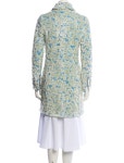 Bottega Veneta Printed Coat - Green Coats, Clothing - BOT350026 | The RealReal