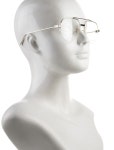 Bottega Veneta Aviator Eyeglasses w/ Tags - Gold Eyeglasses, Accessories - BOT370035 | The RealReal