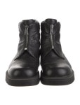 Bottega Veneta Intrecciato Weave Leather Combat Boots - Brown Boots, Shoes - BOT370037 | The RealReal