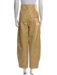 Bottega Veneta Lambskin Wide Leg Pants - 12.25 Rise, Brown Pants, Clothing - BOT370045 | The RealReal