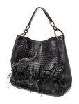 Bottega Veneta Intrecciato Loop - Black Hobos, Handbags - BOT370083 | The RealReal