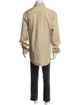 Bottega Veneta Striped Long Sleeve Shirt - Neutrals Casual Shirts, Clothing - BOT370085 | The RealReal