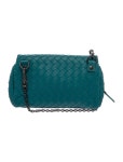 Bottega Veneta Intrecciato Olimpia Baby - Blue Shoulder Bags, Handbags - BOT370094 | The RealReal