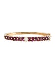 Julez Bryant 14K Sapphire Bangle - 14K Yellow Gold Bangle, Bracelets - JBRYA20286 | The RealReal 14K Sapphire Bangle