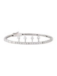 Bracelet 14K 4.00ctw Diamond Link Bracelet - 14K White Gold Link, Bracelets - BRACE160021 | The RealReal 14K 4.00ctw Diamond Link... 