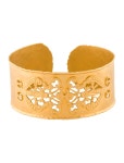 Bracelet 14K Floral Cuff - Cuff, Bracelets - BRACE210044 | The RealReal