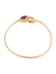 Bracelet 14K 3.75ctw Synthetic Color-Change Sapphire Cuff Bracelet - Cuff, Bracelets - BRACE210137 | The RealReal