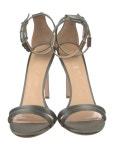 Stuart Weitzman Suede Crystal Embellishments T-Strap Sandals - Black Sandals, Shoes - WSU370049 | The RealReal Suede Crystal... 