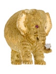Gucci Resin Panther Head Brooch - Gold-Tone Metal Pin, Brooches - GUC837007 | The RealReal Resin Panther Head Brooch