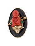 Gucci Resin Panther Head Brooch - Gold-Tone Metal Pin, Brooches - GUC837007 | The RealReal Resin Panther Head Brooch