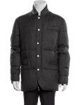 Brunello Cucinelli Cashmere Puffer Coat - Blue Outerwear, Clothing - BRU314015 | The RealReal Cashmere Puffer Coat