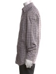Brunello Cucinelli Plaid Print Long Sleeve Shirt - White Casual Shirts, Clothing - BRU339013 | The RealReal Plaid Print Long... 