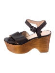 Valentino Patent Leather Cutout Accent Slingback Sandals w/ Tags - Black Sandals, Shoes - VAL348216 | The RealReal Patent Leather... 