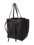 Celine Leather Cabas Phantom w/Belt Small 2023 - Black Totes, Handbags - CEL400068 | The RealReal