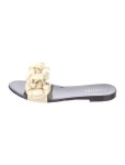 Fendi Leather Floral Print Slides - Black Sandals, Shoes - FEN316016 | The RealReal Leather Floral Print Slides