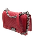 Chanel Large Boy Bag - Burgundy Shoulder Bags, Handbags - CHA706188 | The RealReal Large Boy Bag