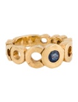 Chanel Quartz and Crystal CC Ring - Ruthenium-Plated Cocktail Ring, Rings - CHA700289 | The RealReal Quartz and Crystal CC Ring