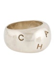 Chanel Quartz and Crystal CC Ring - Ruthenium-Plated Cocktail Ring, Rings - CHA700289 | The RealReal Quartz and Crystal CC Ring
