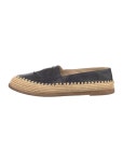 Chanel Interlocking CC Logo Canvas Espadrilles - Black Flats, Shoes - CHA858014 | The RealReal Interlocking CC Logo Canvas... 