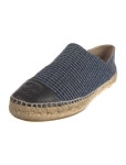 Chanel Interlocking CC Logo Canvas Espadrilles - Black Flats, Shoes - CHA858014 | The RealReal Interlocking CC Logo Canvas... 