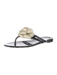 Prada Satin T-Strap Sandals - Black Sandals, Shoes - PRA848014 | The RealReal Satin T-Strap Sandals