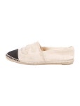 Chanel CC Cap-Toe Espadrilles - Shoes -          CHA454516 | The RealReal CC Cap-Toe Espadrilles