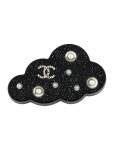 Chanel CC Cloud Brooch - Brooches -          CHA500118 | The RealReal CC Cloud Brooch