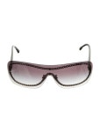 Chanel Interlocking CC Logo Shield Sunglasses - Brown Sunglasses, Accessories - CHA823008 | The RealReal Interlocking CC Logo... 