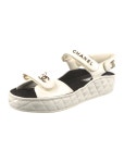 Chanel 2022 Interlocking CC Logo Sandals - Pink Sandals, Shoes - CHA850593 | The RealReal 2022 Interlocking CC Logo Sandals