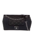 Chanel Mademoiselle Vintage Flap Bag - Black Shoulder Bags, Handbags - CHA856004 | The RealReal Mademoiselle Vintage Flap Bag