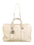 Chanel Quilted CC Tote - Neutrals Totes, Handbags - CHA895009 | The RealReal Quilted CC Tote