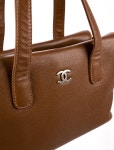 Chanel Vintage Caviar CC Tote - Brown Totes, Handbags - CHA896003 | The RealReal