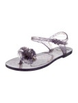 Stuart Weitzman Rubber Slides - Silver Sandals, Shoes - WSU250008 | The RealReal Rubber Slides
