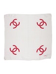 Chanel Vintage 1990s Scarf - White Scarves and Shawls, Accessories - CHA938051 | The RealReal Vintage 1990s Scarf