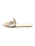 Chanel 2023 Interlocking CC Logo Slides - Neutrals Sandals, Shoes - CHA991003 | The RealReal 2023 Interlocking CC Logo Slides