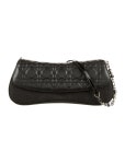 Christian Dior Perforated Cannage & Denim Chain Bag - Black Shoulder Bags, Handbags - CHR197885 | The RealReal Perforated Cannage... 