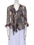 Christian Dior Vintage 2003 Blouse - Black Tops, Clothing - CHR370038 | The RealReal Vintage 2003 Blouse