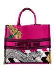 Christian Dior 2022 Large D-Jungle Pop Book Tote - Pink Totes, Handbags - CHR370069 | The RealReal 2022 Large D-Jungle Pop Book Tote