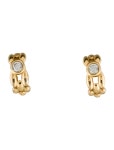 Oscar de la Renta Crystal & Resin Clip-On Drop Earrings - Gold-Tone Metal Dress Clips, Brooches - OSC210099 | The RealReal... 