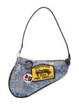 Christian Dior Saddle Pochette Vintage - Blue Shoulder Bags, Handbags - CHR460024 | The RealReal Saddle Pochette Vintage