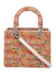 Christian Dior Tweed Lady Dior Medium - Neutrals Handle Bags, Handbags - CHR570004 | The RealReal