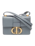 Christian Dior Leather 30 Montaigne - Blue Mini Bags, Handbags - CHR600071 | The RealReal